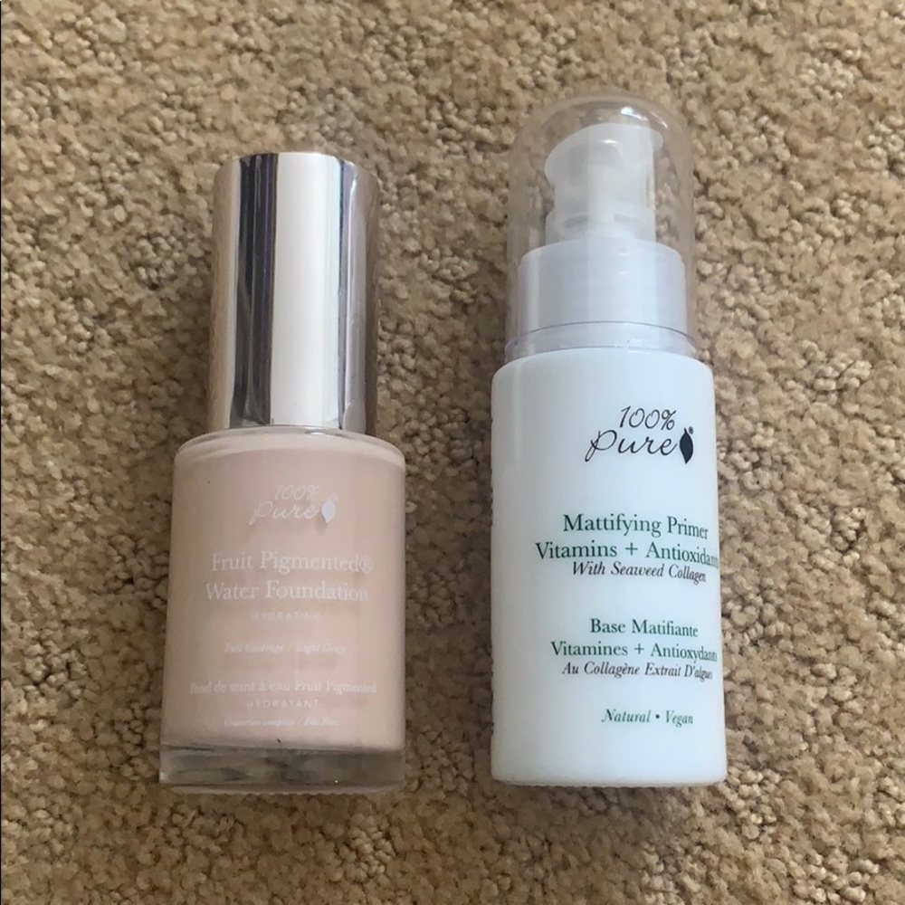 Brand New 100% Pure Foundation and Primer